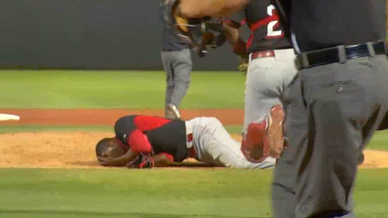 How will Cincy's Chapman deal with stepping on mound again?
